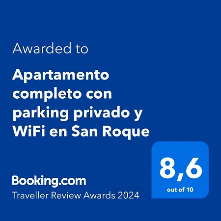 Completo Con Parking Privado Y Wifi En San Roque Apartamento *